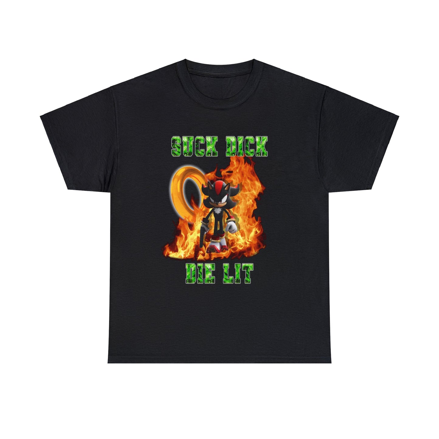 Suck Dick Die Lit Shadow the Hedgehog T-Shirt