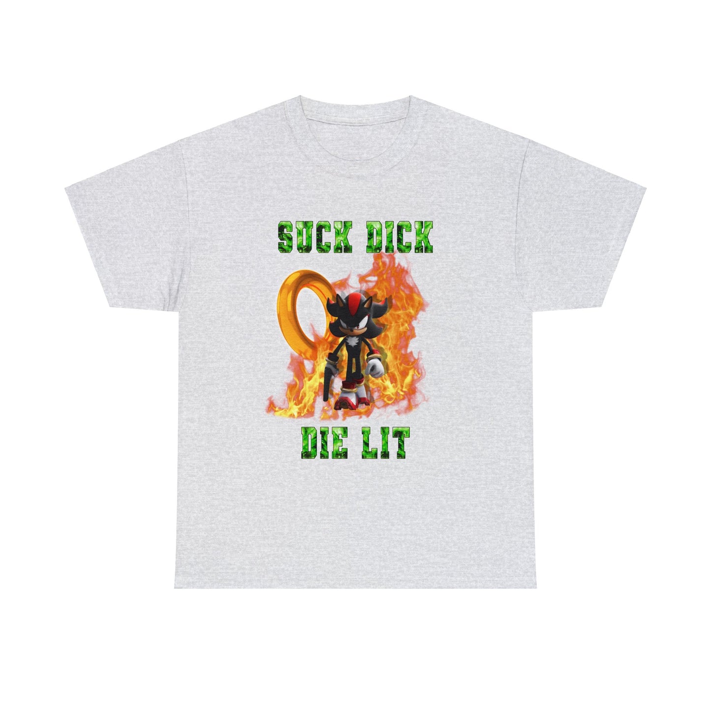 Suck Dick Die Lit Shadow the Hedgehog T-Shirt